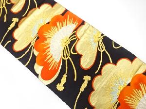 アンティーク　笠松模様織り出し袋帯（材料）